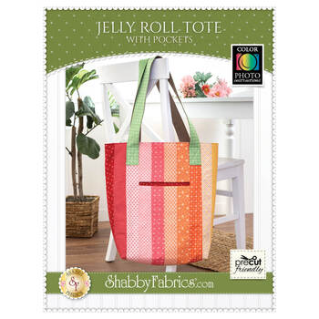 Jelly Roll Tote with Pockets - PDF Download