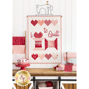 I Love to Quilt Wall Hanging Kit