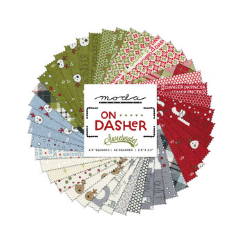 On Dasher  Mini Charm Pack by Sweetwater for Moda Fabrics - RESERVE