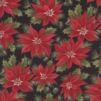 A Christmas Carol 44350-19 Ebony by 3 Sisters for Moda Fabrics