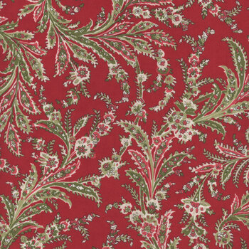 A Christmas Carol 44353-13 Crimson by 3 Sisters for Moda Fabrics