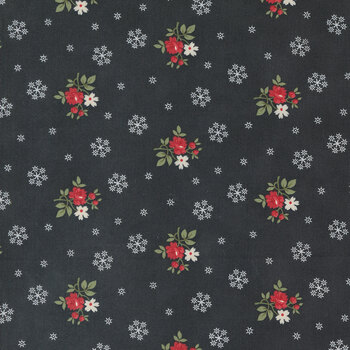 A Christmas Carol 44355-16 Ebony by 3 Sisters for Moda Fabrics