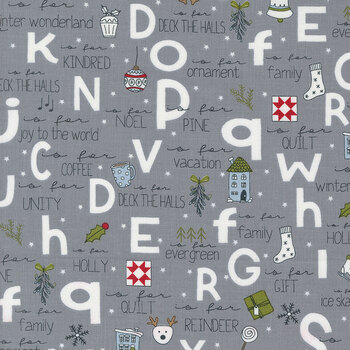 On Dasher 55660-25 A to Z-Stormy by Sweetwater for Moda Fabrics
