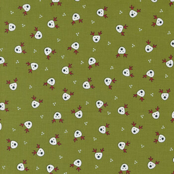 On Dasher 55661-13 Dasher-Pine by Sweetwater for Moda Fabrics