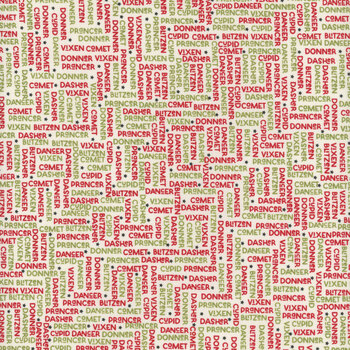 On Dasher 55663-11 The Herd-Vanilla by Sweetwater for Moda Fabrics