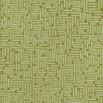 On Dasher 55663-13 The Herd-Pine by Sweetwater for Moda Fabrics