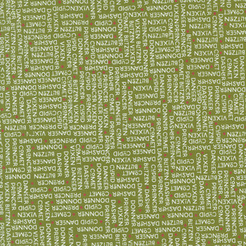 On Dasher 55663-13 The Herd-Pine by Sweetwater for Moda Fabrics