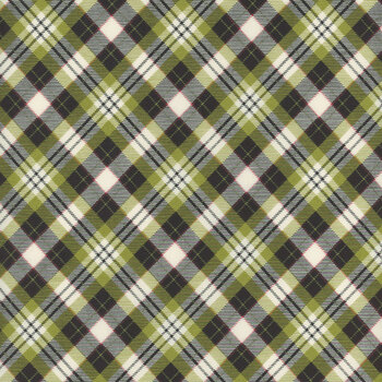 On Dasher 55664-23 Plaid-Pine by Sweetwater for Moda Fabrics