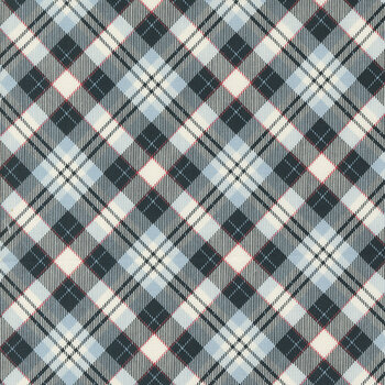 On Dasher 55664-24 Plaid-Frost by Sweetwater for Moda Fabrics