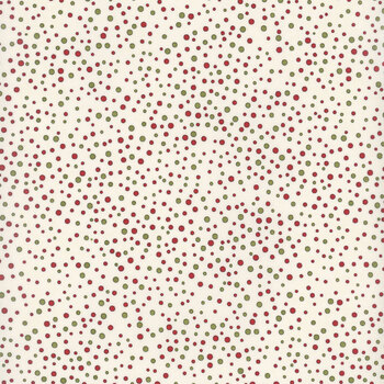 On Dasher 55665-11 Snowballs-Vanilla by Sweetwater for Moda Fabrics