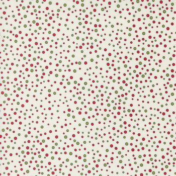 On Dasher 55665-11 Snowballs-Vanilla by Sweetwater for Moda Fabrics