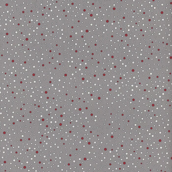 On Dasher 55665-15 Snowballs-Stormy by Sweetwater for Moda Fabrics