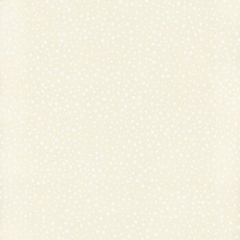 On Dasher 55665-21 Snowballs-Vanilla White by Sweetwater for Moda Fabrics