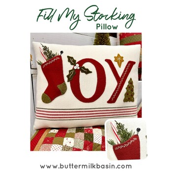 Fill My Stocking Pillow Pattern