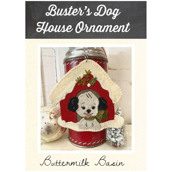 Buster's Dog House Ornament Pattern