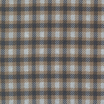 Farmhouse Flannels III 49273-14F Pewter by Primitive Gatherings for Moda Fabrics