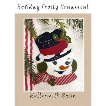 Holiday Frosty Ornament Pattern
