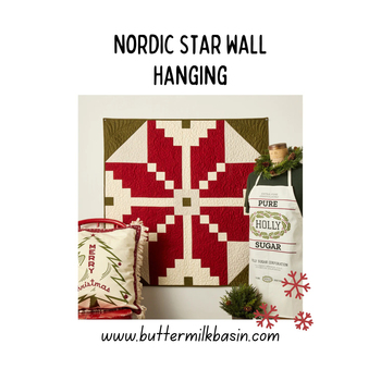 Nordic Star Wall Hanging Pattern