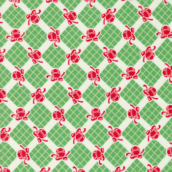Kitty Christmas 31203-15 Holly by Urban Chiks for Moda Fabrics 
