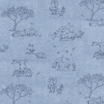 Guess How Much I Love You 2024 Y4248-88 Toile Denim from Clothworks