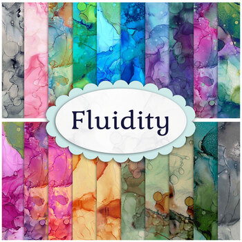 Fluidity  20 FQ Bundle by Deborah Edwards and Melanie Samra for Northcott Fabrics