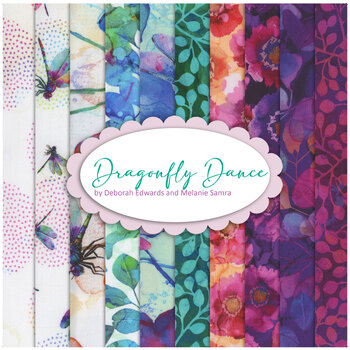 Dragonfly Dance  Yardage by Deborah Edwards and Melanie Samra for Northcott Fabrics