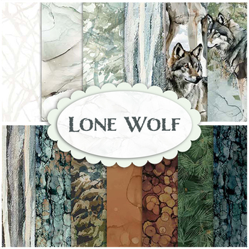 Lone Wolf  Yardage by Deborah Edwards and Melanie Samra for Northcott Fabrics