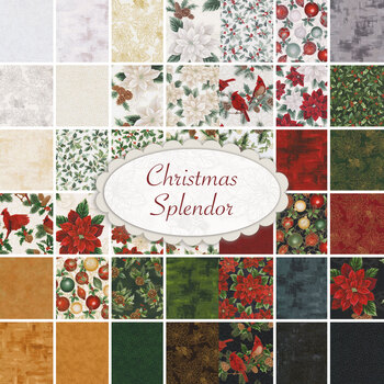 Christmas Splendor  Yardage from Hoffman Fabrics