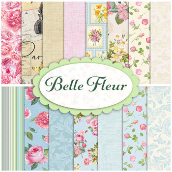 Belle Fleur  Yardage from Timeless Treasures Fabrics