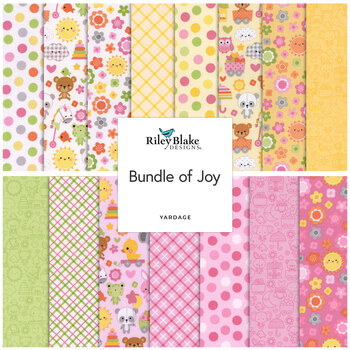 Bundle of Joy  Yardage by Doodlebug Design for Riley Blake Designs