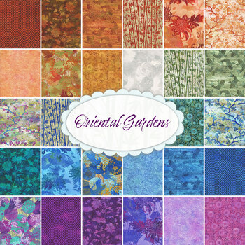Oriental Gardens  Yardage by In the Beginning Fabrics