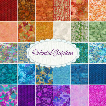 Oriental Gardens  Yardage by In the Beginning Fabrics