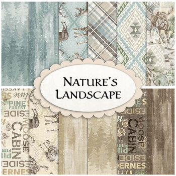 Nature's Landscapes  Yardage from Michael Miller Fabrics
