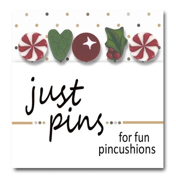 Just Pins - Mistletoe Holiday - 5pc