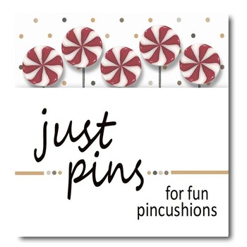 Just Pins - Just Peppermint Swirls - 5pc