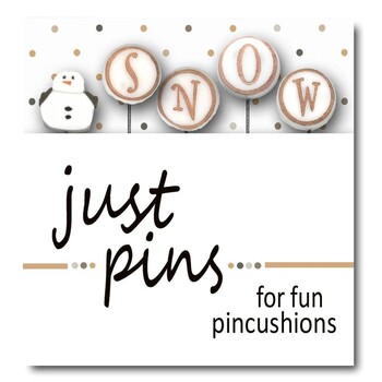 Just Pins - S is for Snowman - 5pc