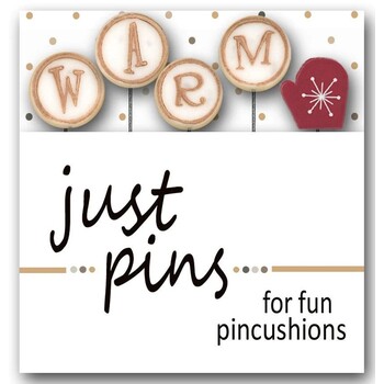 Just Pins - W is for Warm - 5pc