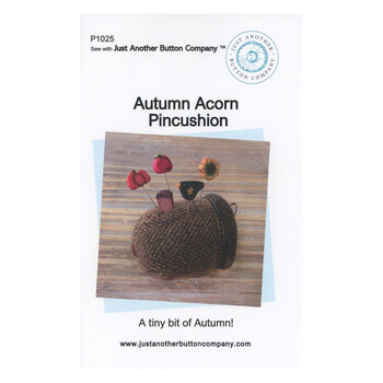 Autumn Acorn Pincushion Pattern