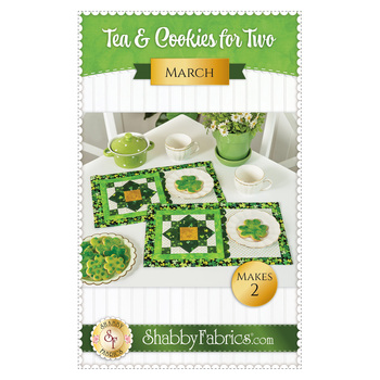Tea & Cookies for Two - March Pattern - PDF Download