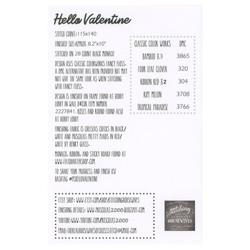 Hello Valentine Pattern