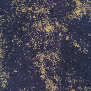 Brilliance W5363-682G Deep Blue Gold from Hoffman Fabrics