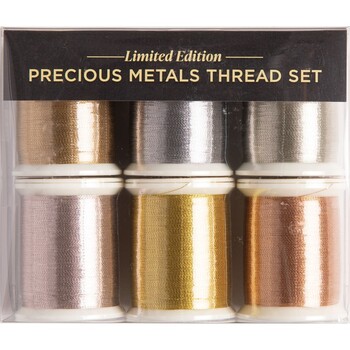 Precious Metals 6pc Superior Thread Set - Limited Edition
