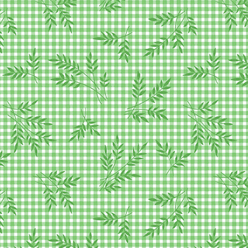 Plain and Simple A-001-G Wheat Gingham Pine from Andover Fabrics