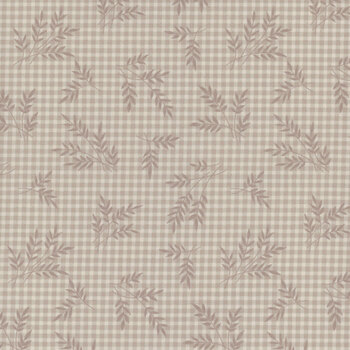 Plain and Simple A-001-N Wheat Gingham Cocoa by Andover Fabrics