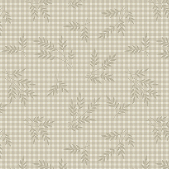 Plain and Simple A-001-N Wheat Gingham Cocoa from Andover Fabrics