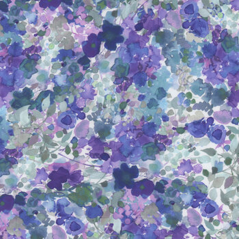 Garden Fresh Y4257-27 Purple by Sue Zipkin for Clothworks