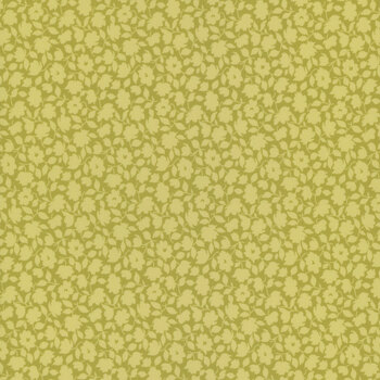 Plain and Simple A-003-G Silhouette Bright Green by Andover Fabrics