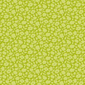 Plain and Simple A-003-G Silhouette Bright Green from Andover Fabrics