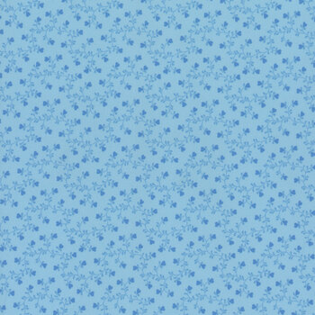 Plain and Simple A-004-B Heart Vine Sky by Andover Fabrics