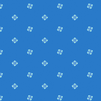 Plain and Simple A-005-B Flower Box Cerulean from Andover Fabrics